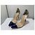 Christian Louboutin Debout 120 Décolleté Blu Bianco Metallico - vista 2