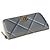 Cartera Larga Chanel 19 de Cuero Acolchado Gris
