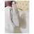 Borsa a spalla Gucci in tela GG Supreme e pelle beige Marrone - vista 10