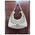 Borsa a spalla Gucci in tela GG Supreme e pelle beige Marrone - vista 3