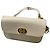 Christian Dior 30 Montaigne - Borsa a tracolla in pelle bianca Bianco D'oro