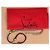 Clutch Christian Louboutin in pelle di vitello argento e bianca Bianco - vista 8