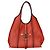 Tod's T Timeless Leder Shopping Bag Mini Handtasche Orange