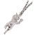Collana con pendente Satyr da uomo Vivienne Westwood Argento - vista 3