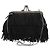 Borsa a catena con chiusura e frange Christian Louboutin Nero - vista 2