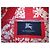 Burberry Impermeable Mackintosh Rojo Forro Floral Roja - vista 4