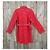 Burberry Impermeable Mackintosh Rojo Forro Floral Roja - vista 9