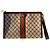 Balenciaga x Gucci The Hacker Project Clutch Monogramma BB Marrone Rosso Beige Verde