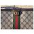 Balenciaga x Gucci The Hacker Project Clutch Monogramma BB Marrone Rosso Beige Verde - vista 4