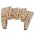 Anello Armor Orbit in resina Vivienne Westwood Beige - vista 3