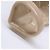 Anello Armor Orbit in resina Vivienne Westwood Beige - vista 7