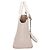 Mini borsa tote Tod's in lino e pelle beige - vista 4