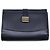 Miu Miu Leder Tri-fold Geldbörse Schwarz