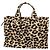 COACH CP770 Leopard Cargo Tote Beige - vue 3
