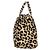 COACH CP770 Leopard Cargo Tote Beige - vue 4