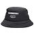 Cappello bucket Burberry in nylon nero