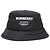 Cappello bucket Burberry in nylon nero - vista 2