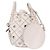 Borsa Bucket 2-Way in pelle traforata TOD'S - White Bianco