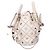 Borsa Bucket 2-Way in pelle traforata TOD'S - White Bianco - vista 3