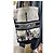 Borsa Tote Christian Dior in Tela Nero Bianco - vista 9
