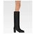 Botas altas de piel negra Paris Texas Anja Boot 70 Negro - vista 7