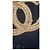 Broche Chanel CC Logo Pérolas e Strass Branco Dourado Gold hardware - vista 4
