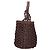 Borsa a secchiello Tory Burch Ella in crochet popcorn fatto a mano Marrone - vista 2