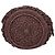 Borsa a secchiello Tory Burch Ella in crochet popcorn fatto a mano Marrone - vista 5