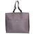Sac cabas en cuir gris Giorgio Armani Marron