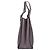 Sac cabas en cuir gris Giorgio Armani Marron - vue 2