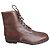 Autre Marque James Armstrong Brown Grained Leather Lace-up Ankle Boots
