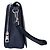 Borsa a pochette Bally Steon in pelle martellata con logo impresso Blu navy - vista 4