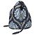 Bolsa con cordón ETRO estampado Paisley Castaño Azul - vista 2