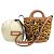Picca borsa secchiello Marni con stampa leopardata Marrone - vista 2