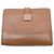 Miu Miu Bi-fold Wallet in Caramel