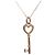 Autre Marque Collana Mini Cuore Chiave da Donna Tiffany & Co. 750PG