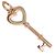 Autre Marque Collana Mini Cuore Chiave da Donna Tiffany & Co. 750PG - vista 2