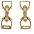 Gemelli da uomo Cartier 18KT motivo staffa