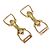 Gemelli da uomo Cartier 18KT motivo staffa - vista 2