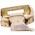 Gemelli da uomo Cartier 18KT motivo staffa - vista 7