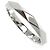 Boucheron Pt950 Platinum Facettierter Medium Band Ring - Ansicht 2