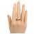 Boucheron Pt950 Platinum Facettierter Medium Band Ring - Ansicht 7