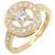 Anello Boucheron 750YG Avalonde Diamante da Donna