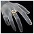 Anello Boucheron 750YG Avalonde Diamante da Donna - vista 7