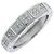 Anello Chopard Ice Cube in oro bianco 18K con diamanti