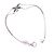 Bracciale Chaumet in oro bianco 18K con ciondoli - vista 3
