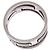 Hermès Anillo Hermes #60 Ag925 Move H Band Ring - vista 3