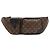 Bolsa de cintura Louis Vuitton Monogram Macassar Christopher Marrom Preto Branco Monograma - vista 2