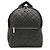 Chanel Coco Cocoon Backpack Black Dark red