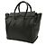 Céline Borsa Tote Celine Luggage Mini Shopper Nero - vista 3